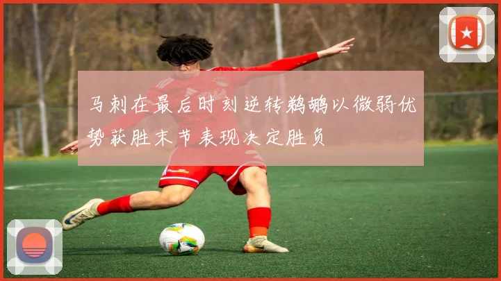 马刺在最后时刻逆转鹈鹕以微弱优势获胜末节表现决定胜负